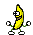 Bananen smileys animationen