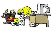 Computer & PC animiertes Smiley