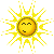 Wetter & Sonne kostenlose animierte Smilies-Sammlung .gif